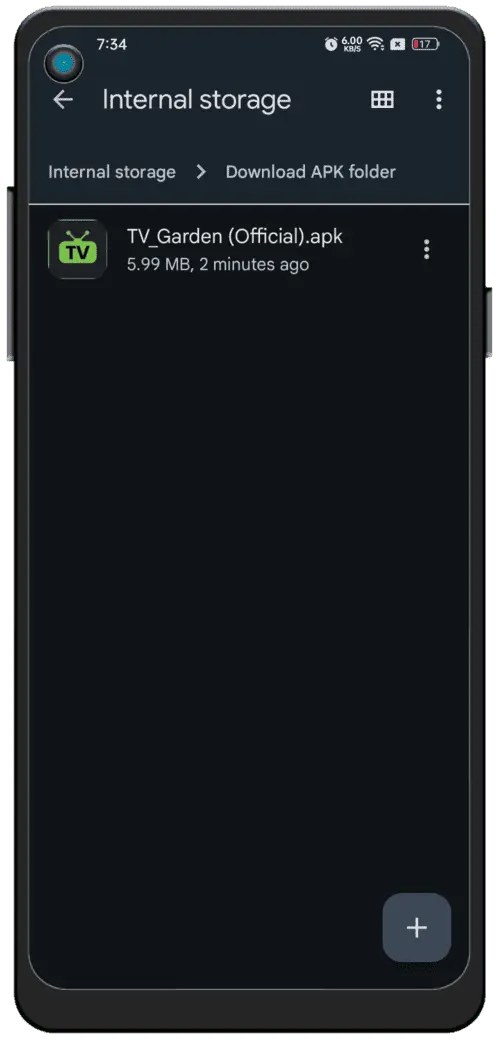 Locate APK File